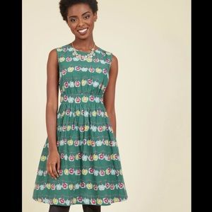 Emily and Fin Too Much Fun Dress in Holiday Lights